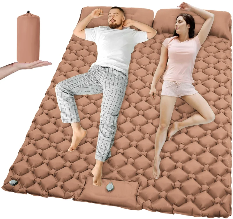 Matelas de Camping Gonflable Double