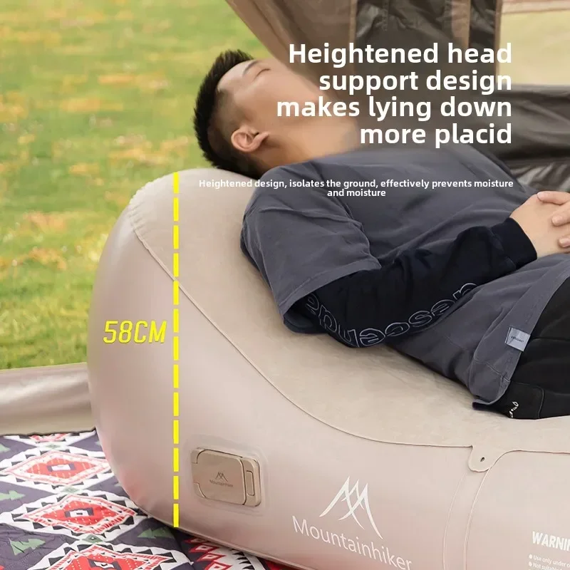 Matelas de Camping Gonflable Automatique Kaki