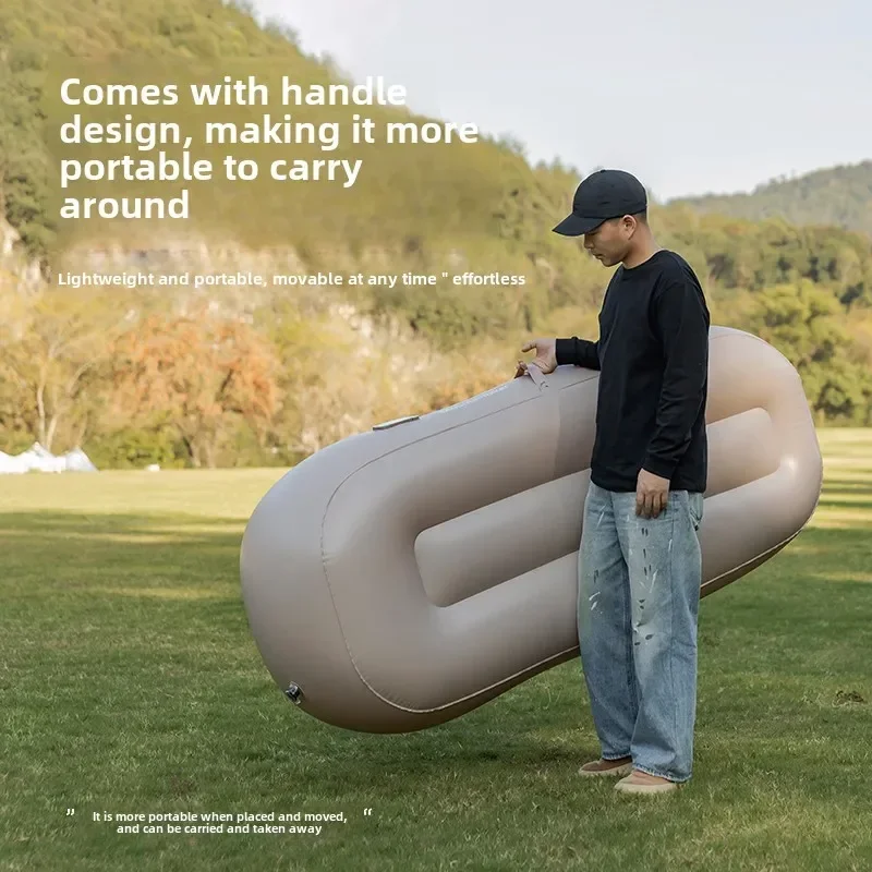 Matelas de Camping Gonflable Automatique Kaki