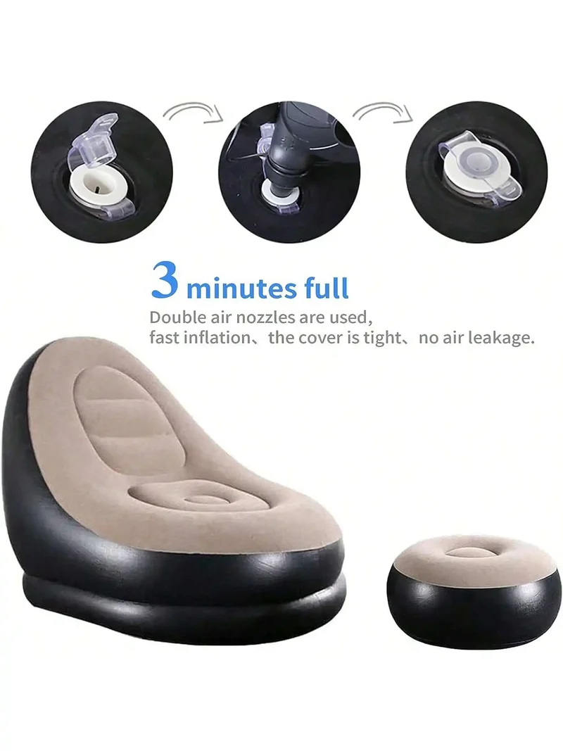 Canapé Gonflable Paresseux Peluche