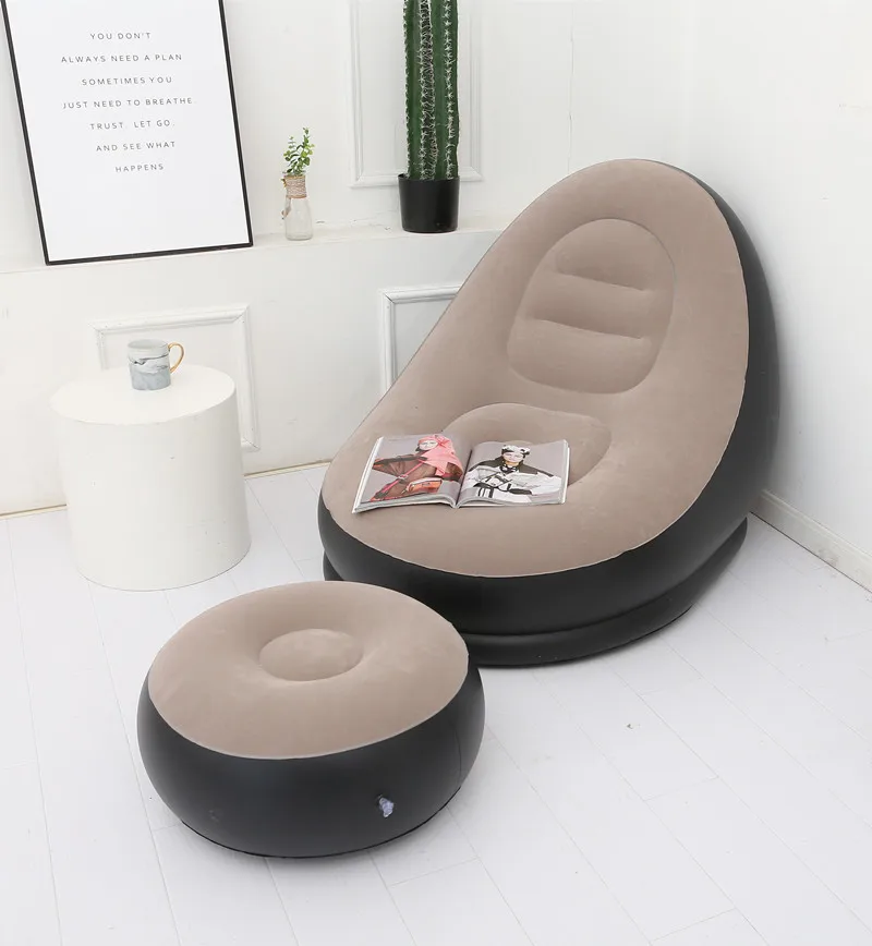 Canapé Gonflable Paresseux Peluche