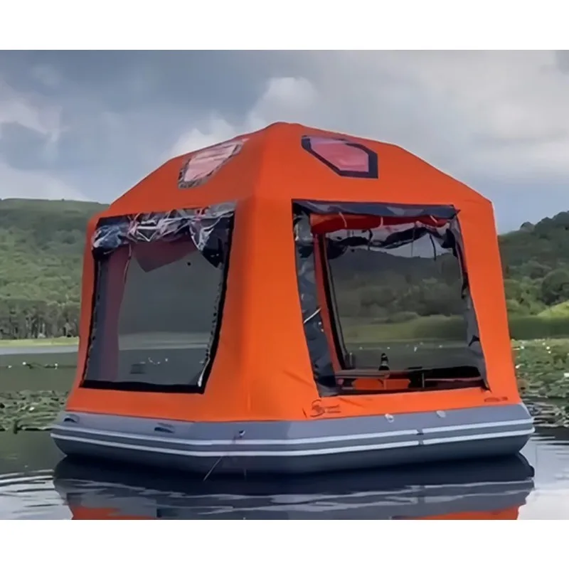 Plateforme Flottante Gonflable Pêche Camping