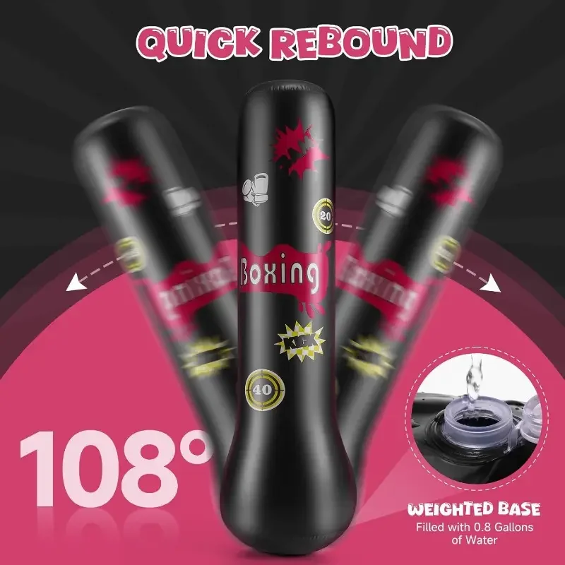 Accessoire Gonflable Colonne de Boxe