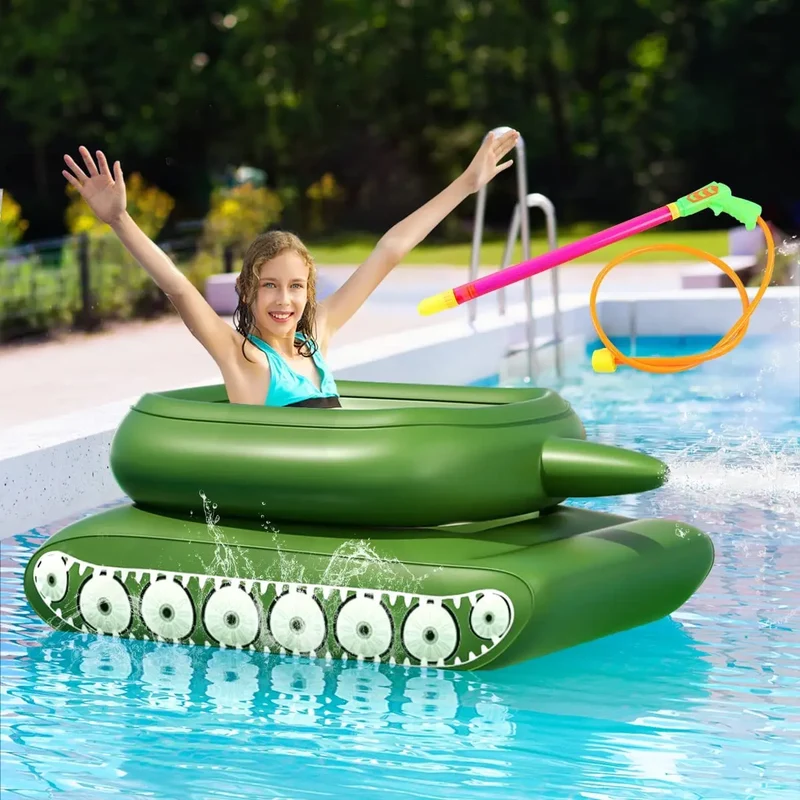 Bouée Gonflable Fauteuil Pistolet Eau