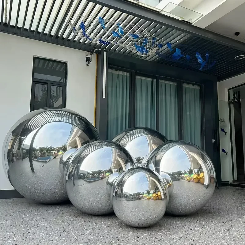 Décoration Gonflable Boules Miroir Disco