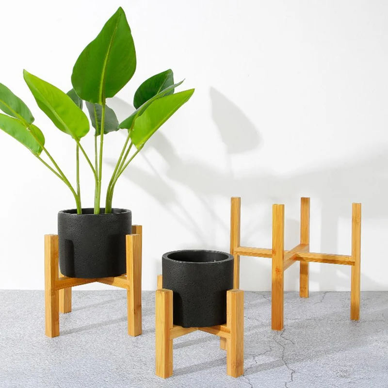 Porte Plante en Bois