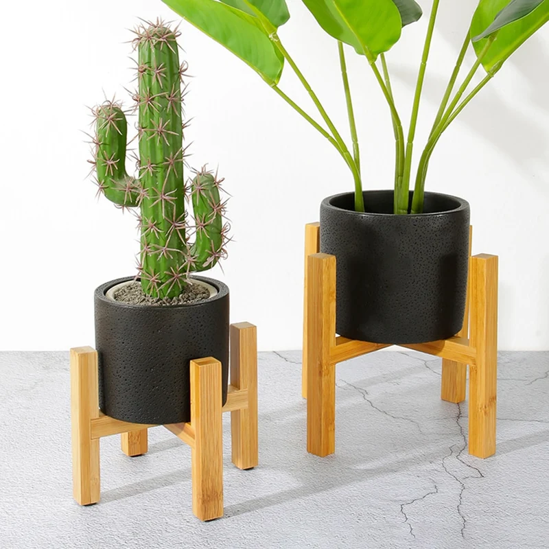 Porte Plante en Bois