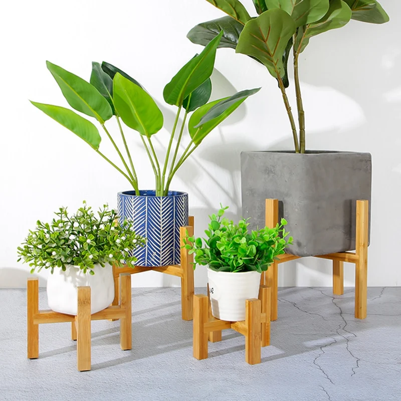 Porte Plante en Bois