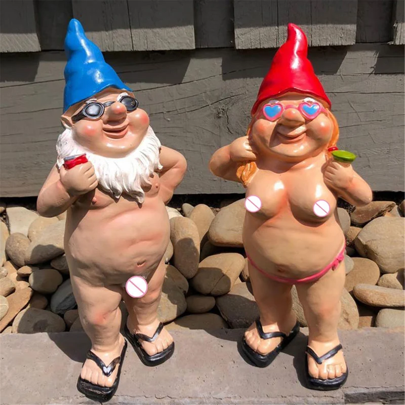 Nain de Jardin Exhibitionniste