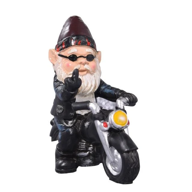 Nain de Jardin Biker