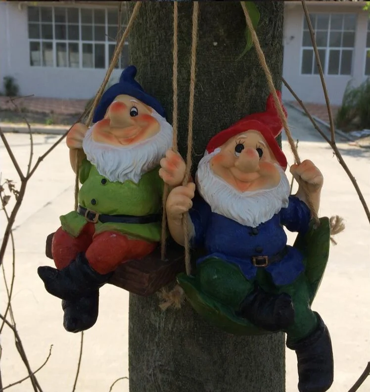 Nain de Jardin Balançoire
