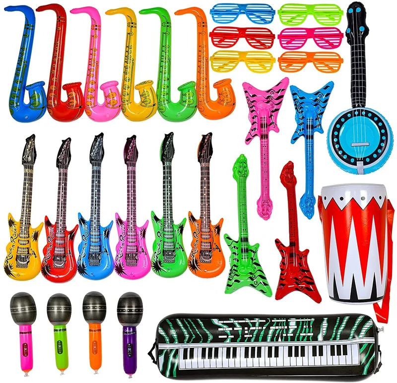 Ballon Gonflable Rock Star Instruments Concert