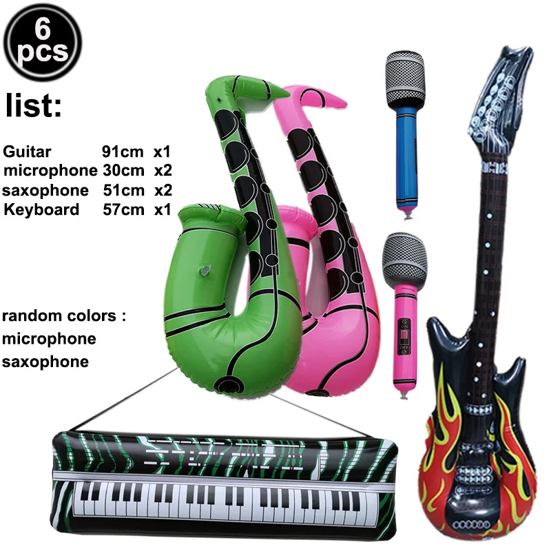 Ballon Gonflable Rock Star Instruments Concert