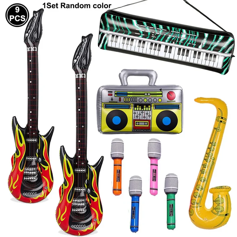 Ballon Gonflable Rock Star Instruments Concert