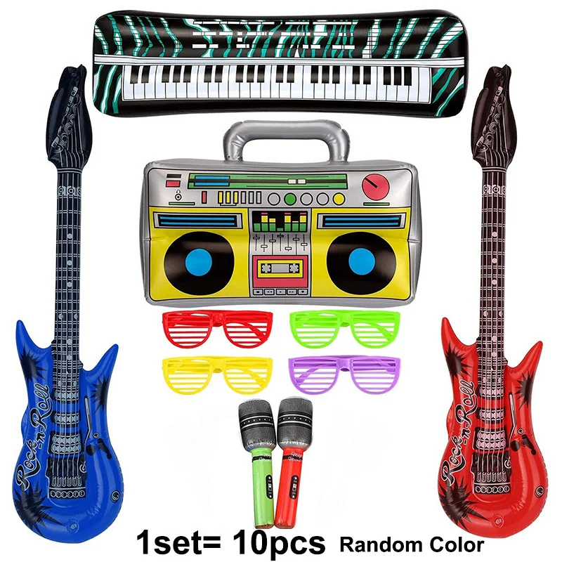 Ballon Gonflable Rock Star Instruments Concert