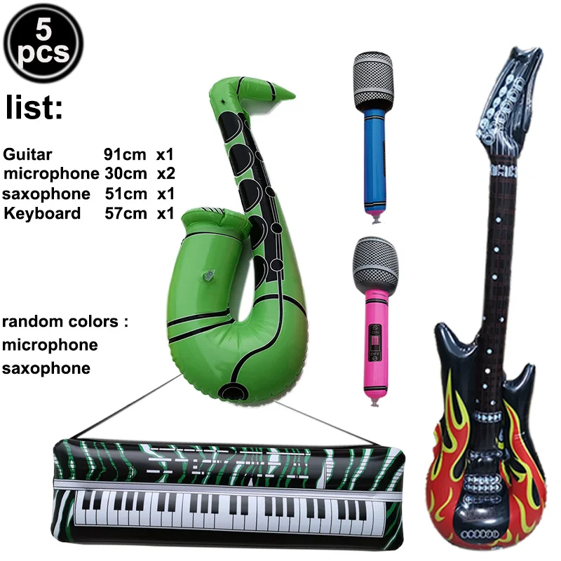 Ballon Gonflable Rock Star Instruments Concert