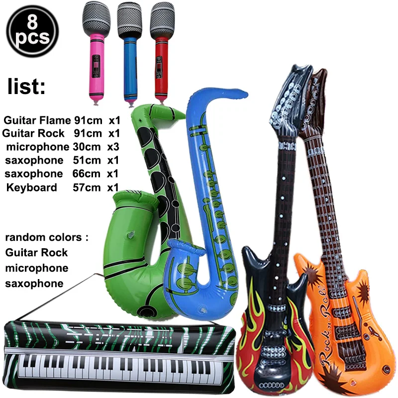 Ballon Gonflable Rock Star Instruments Concert