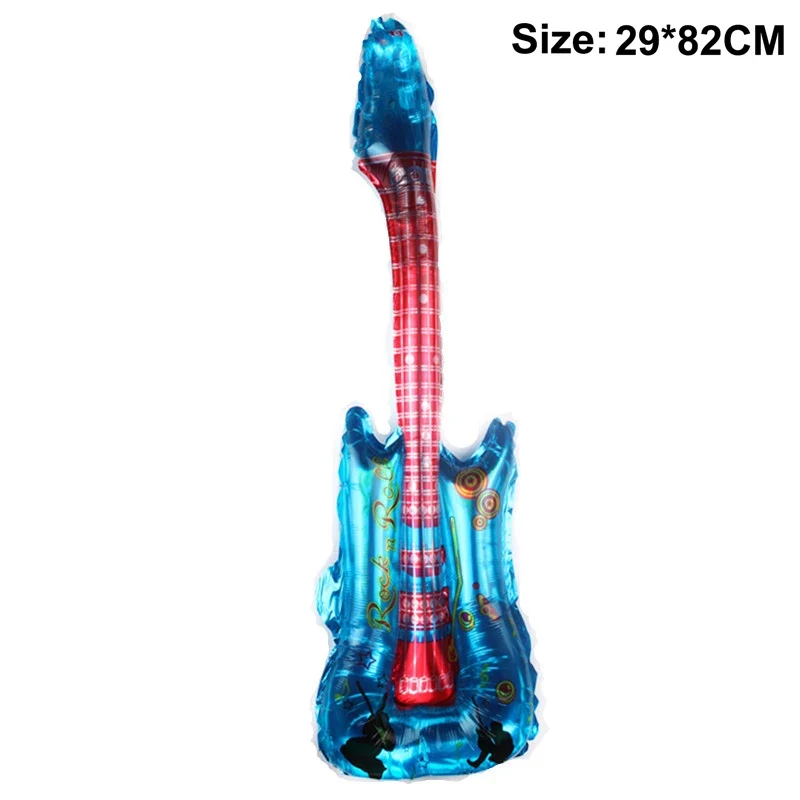 Ballon Gonflable Guitare Rock Décoration Fête