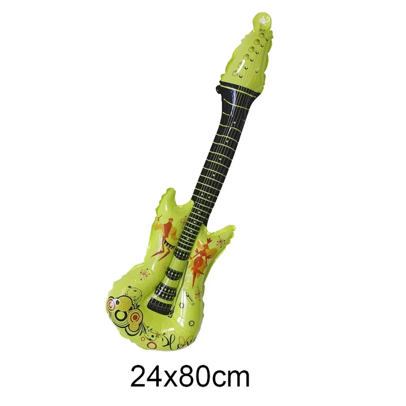 Ballon Gonflable Guitare Rock Décoration Fête