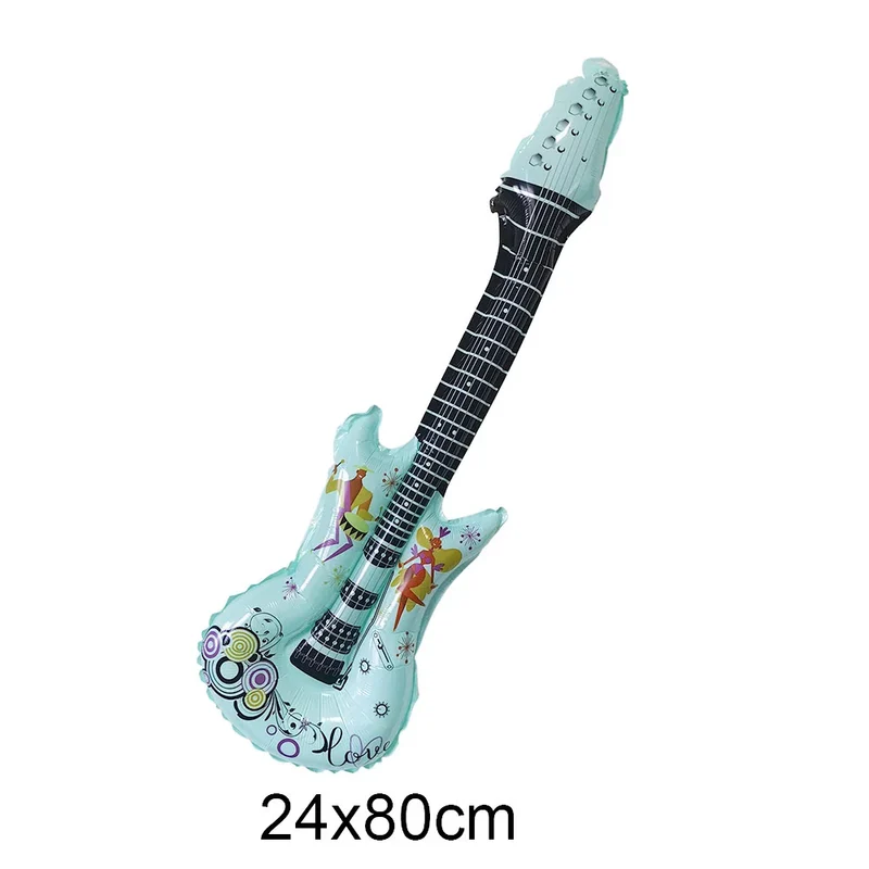 Ballon Gonflable Guitare Rock Décoration Fête