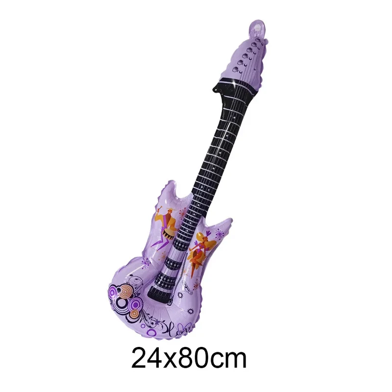Ballon Gonflable Guitare Rock Décoration Fête