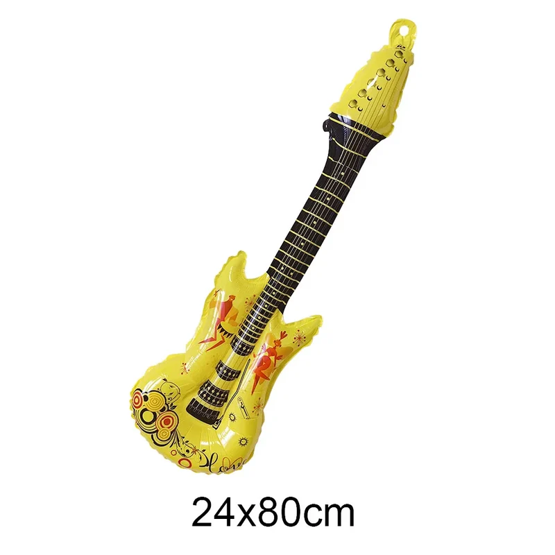 Ballon Gonflable Guitare Rock Décoration Fête