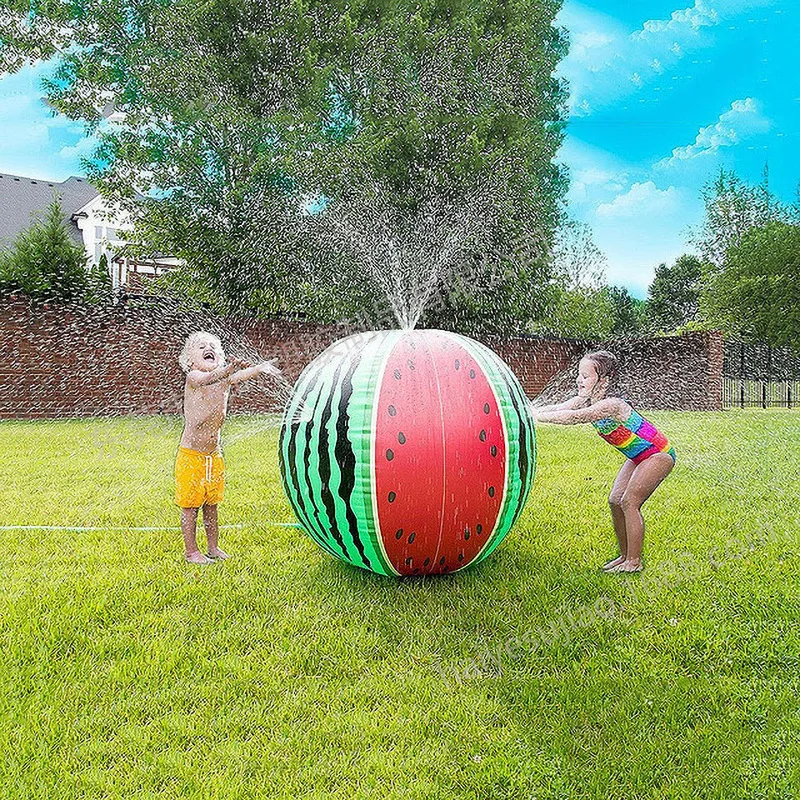 Ballon Gonflable Pastèque Jet d'Eau