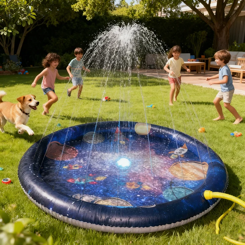 Piscine Gonflable Enfant Tapis Arrosage