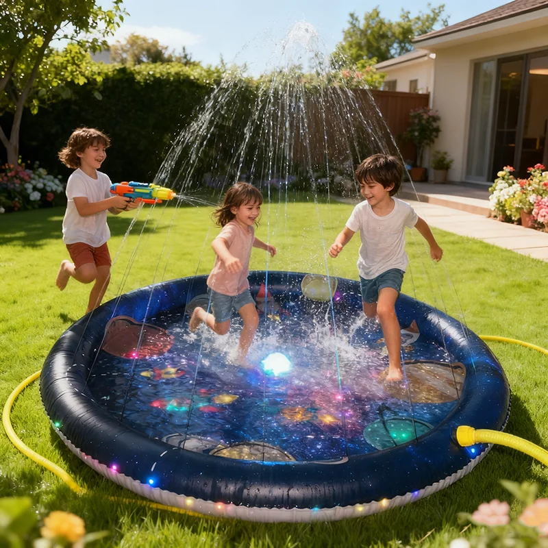Piscine Gonflable Enfant Tapis Arrosage
