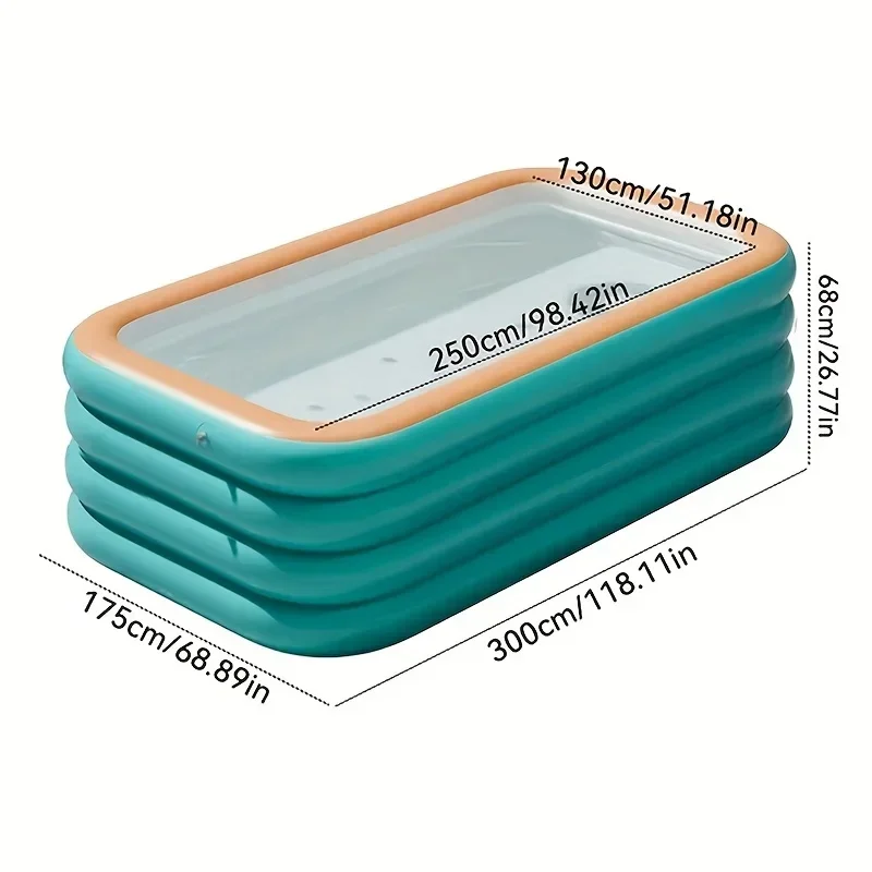 Piscine Gonflable Portable Jardin