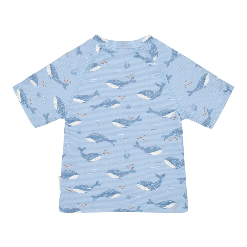 Zwemshirt korte mouw - Blauw - Ocean Splash