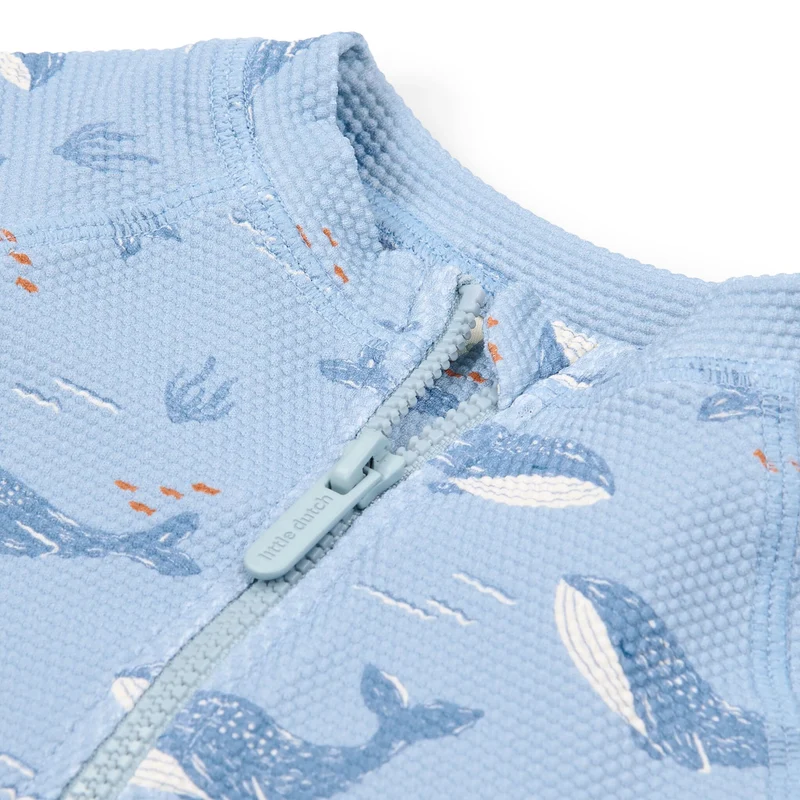 Zwemshirt korte mouw - Blauw - Ocean Splash