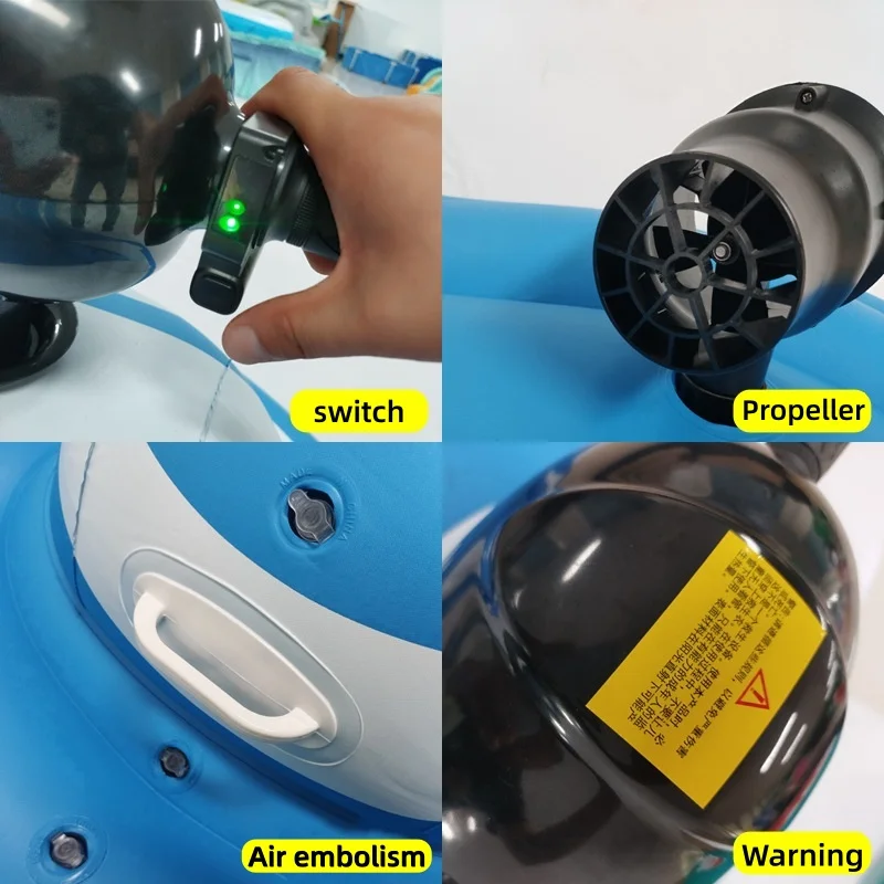 Bateau Gonflable Scooter Aquatique IPX7