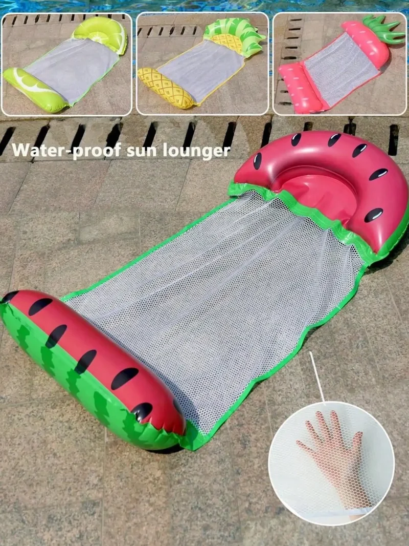 Bouée Gonflable Hamac Fruit Multicolore