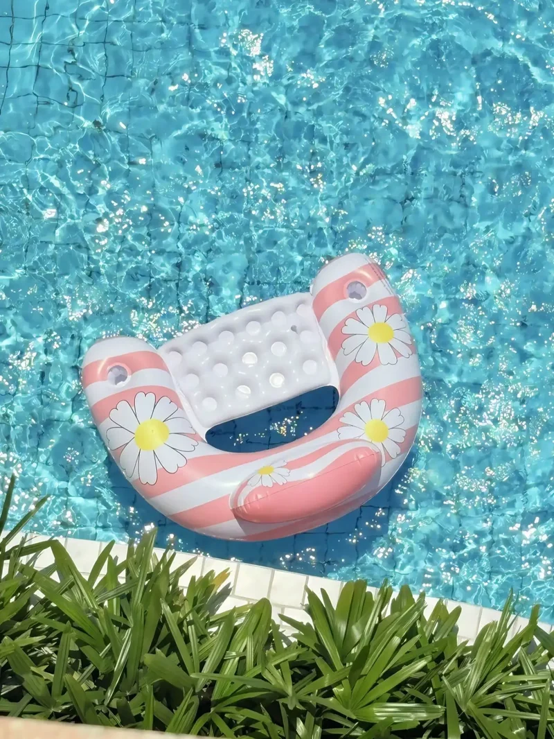Bouée Gonflable Marguerite Rétro Piscine