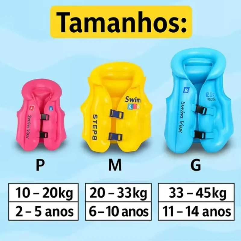 Accessoire Gonflable Gilet Sauvetage Enfant Plage