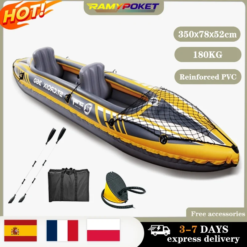 Bateau Gonflable Kayak 2 Places
