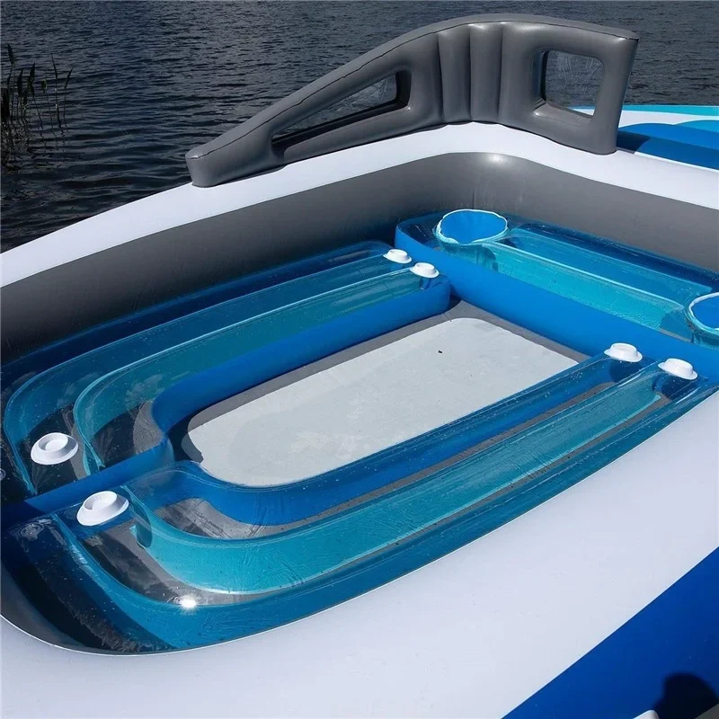 Plateforme Flottante Gonflable Pirate Fête Aquatique