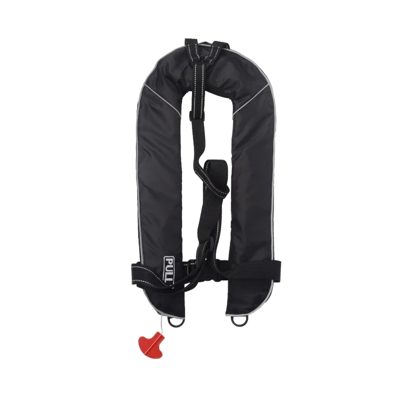 Accessoire Gonflable Gilet Sauvetage Marin Noir