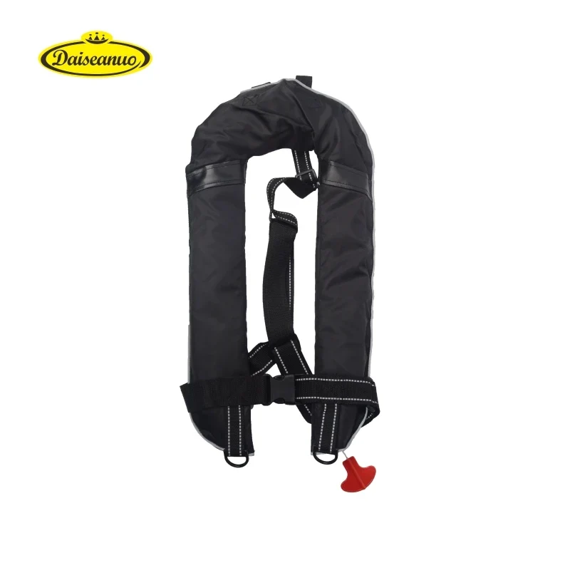 Accessoire Gonflable Gilet Sauvetage Marin Noir