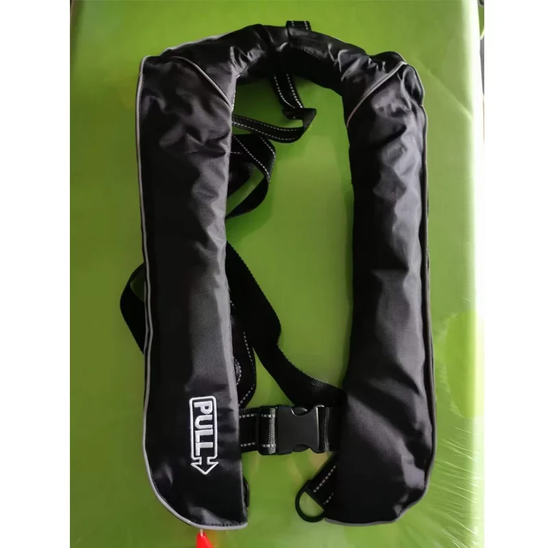 Accessoire Gonflable Gilet Sauvetage Marin Noir