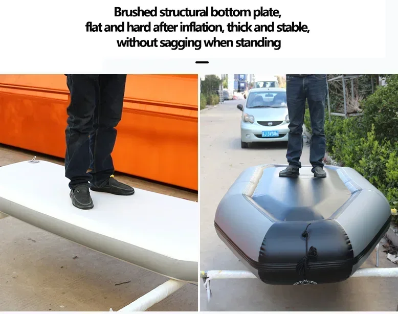 Bateau Gonflable Pêche Rivière PVC