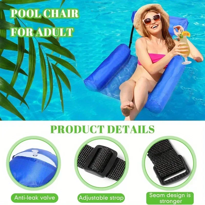 Bouée Gonflable Chaise Longue Piscine