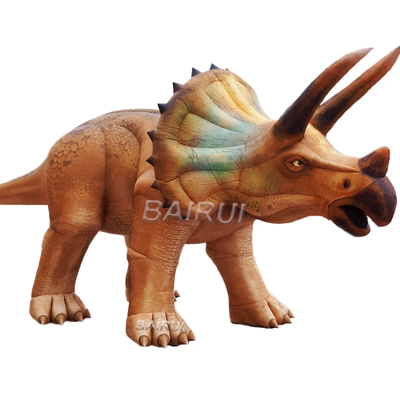 Décoration Gonflable Dinosaure Triceratops Géant