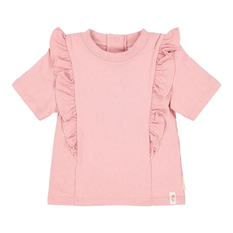Zwemshirt korte mouw - Roze