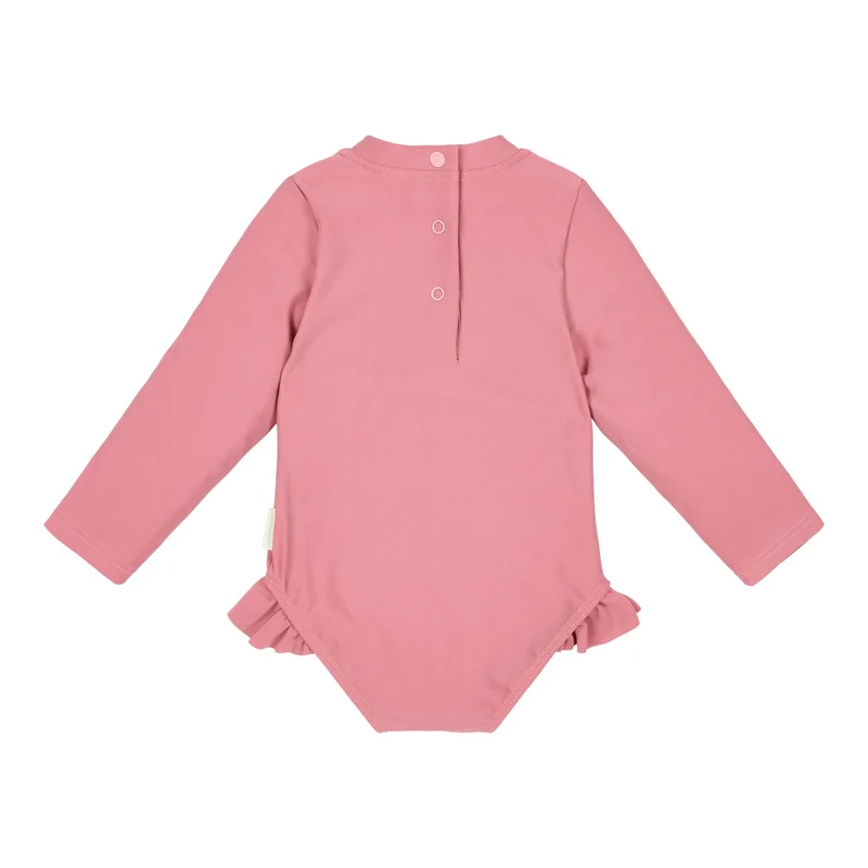 Badpak lange mouw - UPF 40 - Roze
