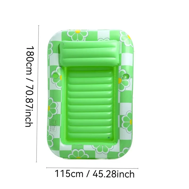 Bouée Gonflable Feuille Tropicale Appui-tête