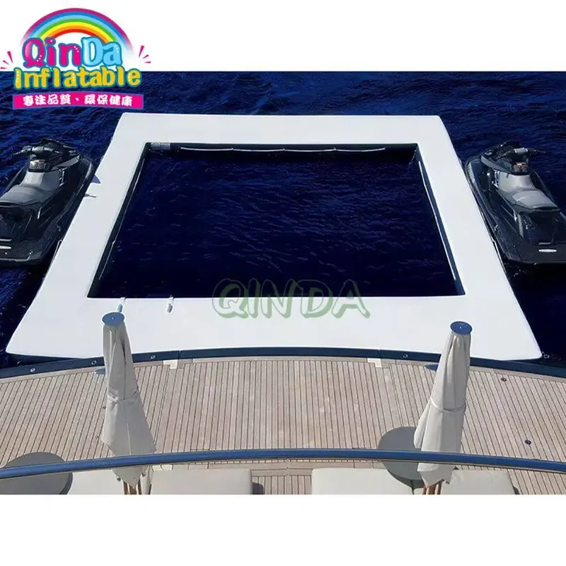 Piscine Gonflable Flottante Bateau