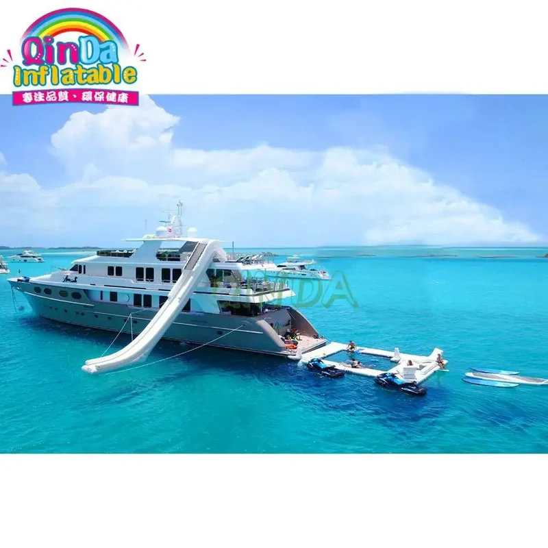 Piscine Gonflable Flottante Bateau