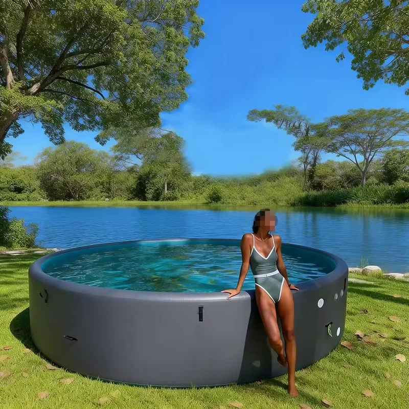 Piscine Gonflable Ronde 3,7 m